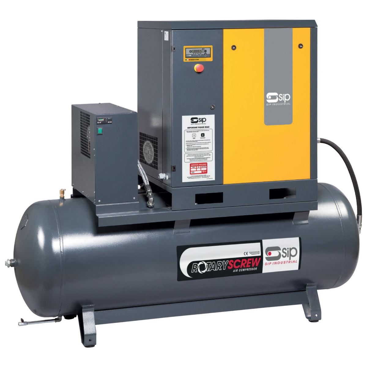 SIP RS15-08-500BD/RD Rotary Screw Compressor - 06299A