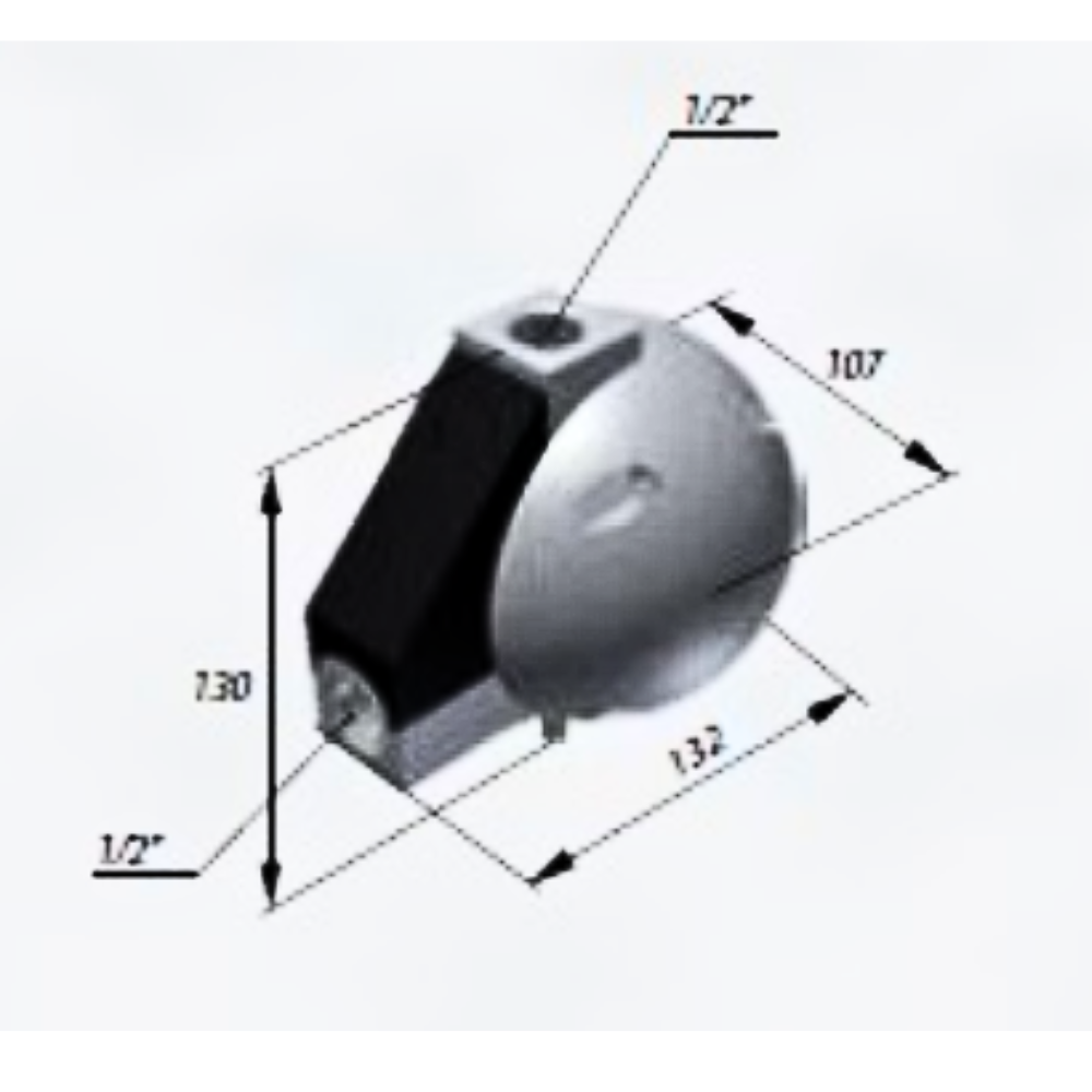 Economy Float Controlled Auto Drain. 1/2" Mechanical Heavy Duty CS20B - thevalveshop.co.uk
