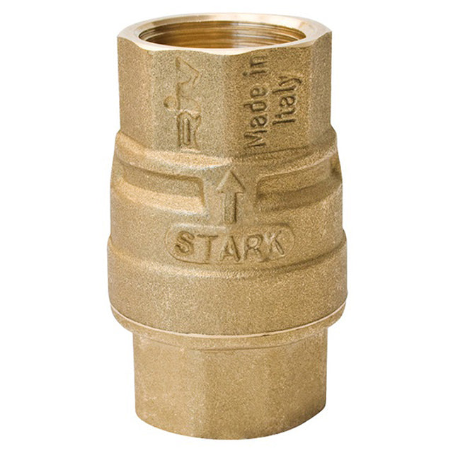 1/2" RIV Brass Spring Check Valve. VS2270