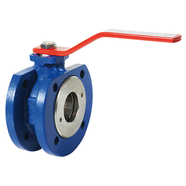 1" Brandoni Cast Iron Ball Valve Wafer Type Direct Mount. VS5558