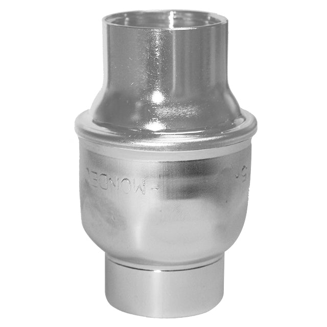 1" Mondeo 304 Stainless Steel Spring Check Valve Viton Seat. VS6850