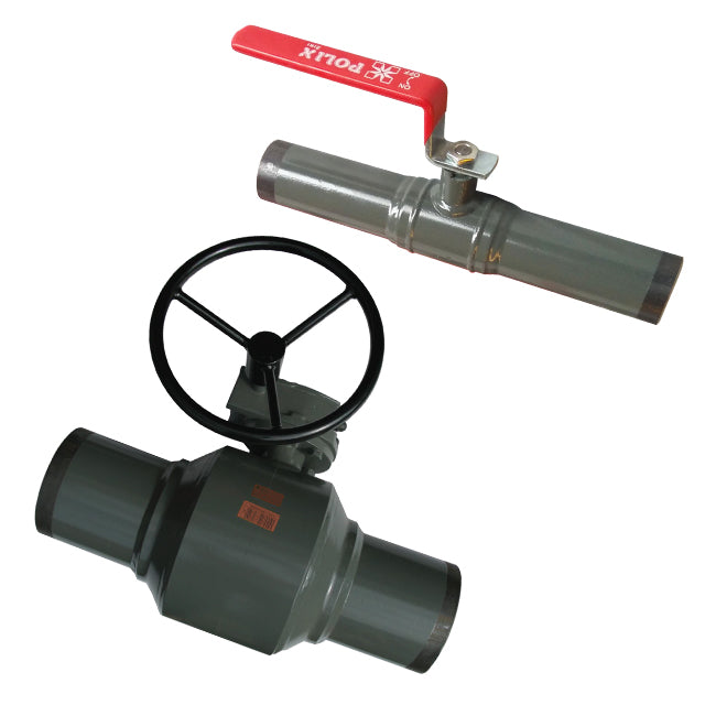 12" Polix Carbon Steel Ball Valve Butt Weld Reduced Bore VS8815