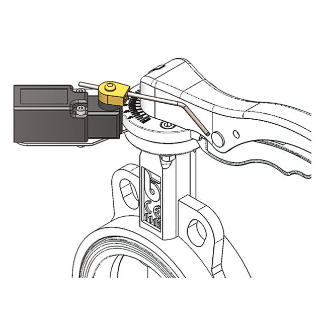 2" to 4" Limit Switches & Bracket for Butterfly Valves to suit Brandoni Type VS9944