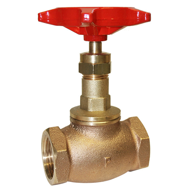 1 1/2" Pegler Bronze Globe Valve PN32 BS5154 Series B/NM. VS1029