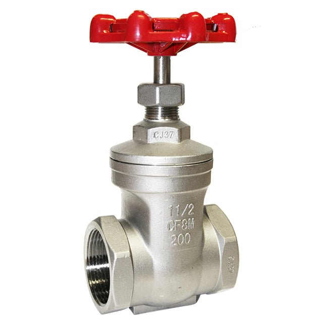1/2" Valtec Stainless Steel Gate Valve BSPP VS6600