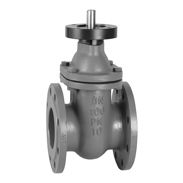 10" MP Cast Iron Gate Valve Flanged PN16 Cast Bronze Seat Mounting Flange VS 5125
