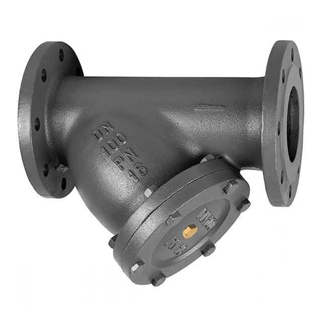 2 1 2 cast iron strainer flanged pn16 lv 5104