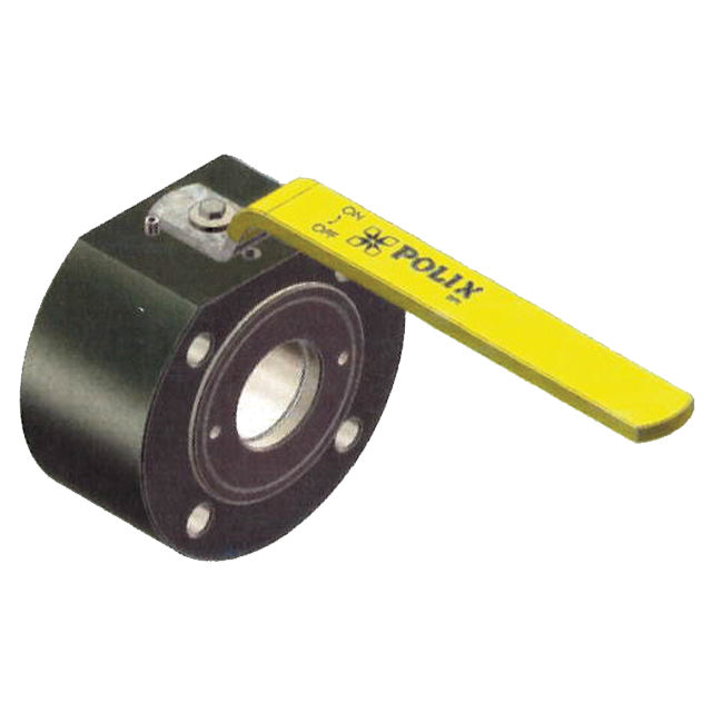 2" Polix Carbon Steel Ball Valve Wafer Pattern for PN40 / PN16 EN331 Gas Approved. VS 8855