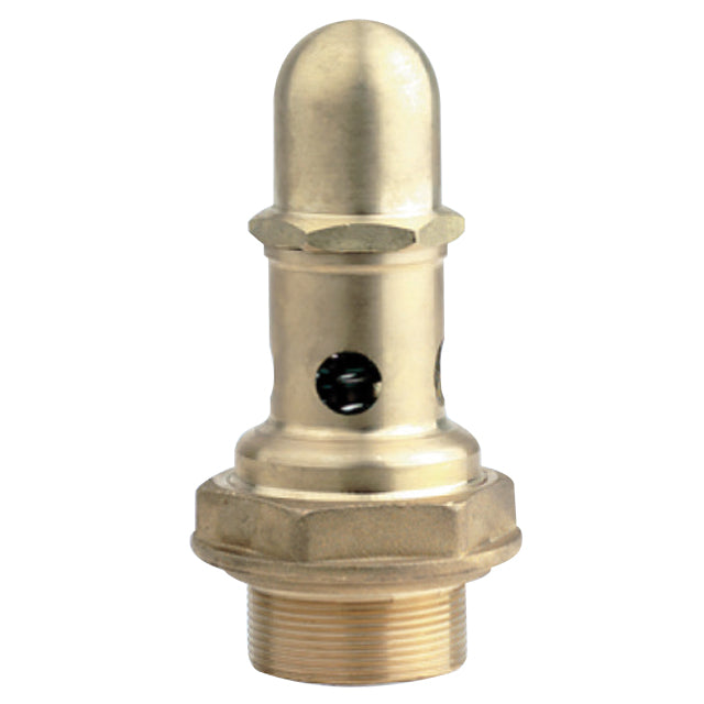 3/8" FP Brass Spring Safety Relief Valve Cap Top. VS1014
