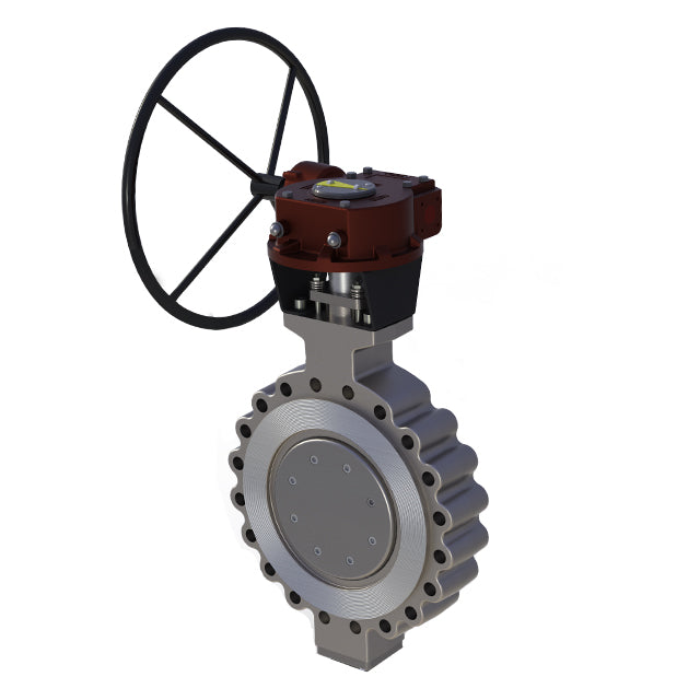 4" Ghibson Carbon Steel High Performance Butterfly Valve Lugged PN16-25 Stainless Steel Disc RPTFE Seat VS9500