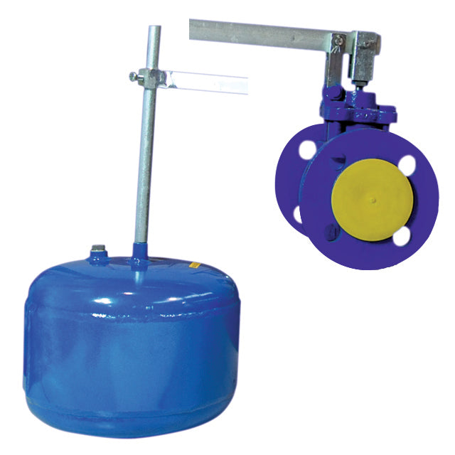 8" Zetkama Cast Iron Float Valve Flanged PN16 Straight Pattern. VS 5292