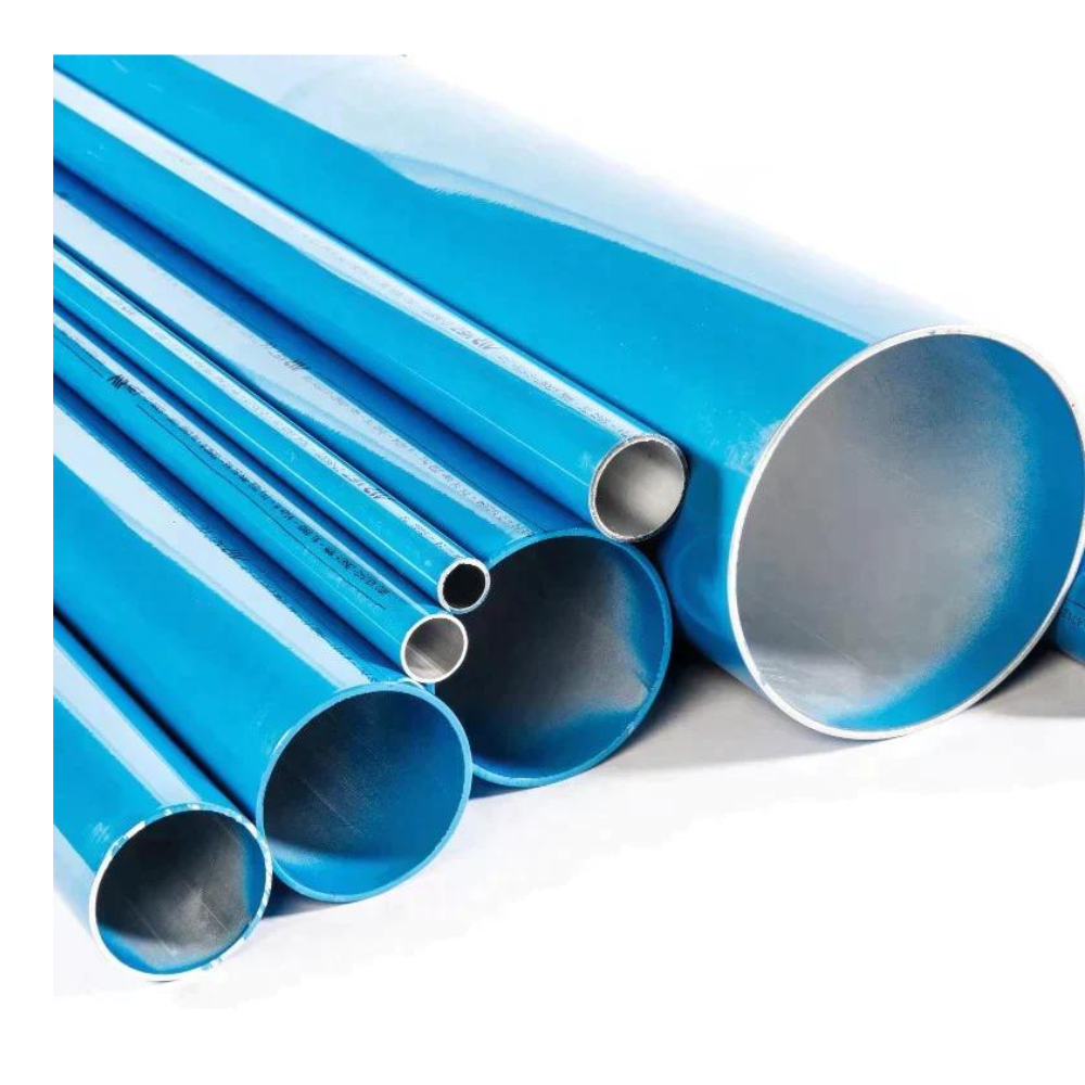 Atlas CopCo Airnet Aluminium Pipe - Multiples of 3 - Blue - 6M -D158- 2811900000