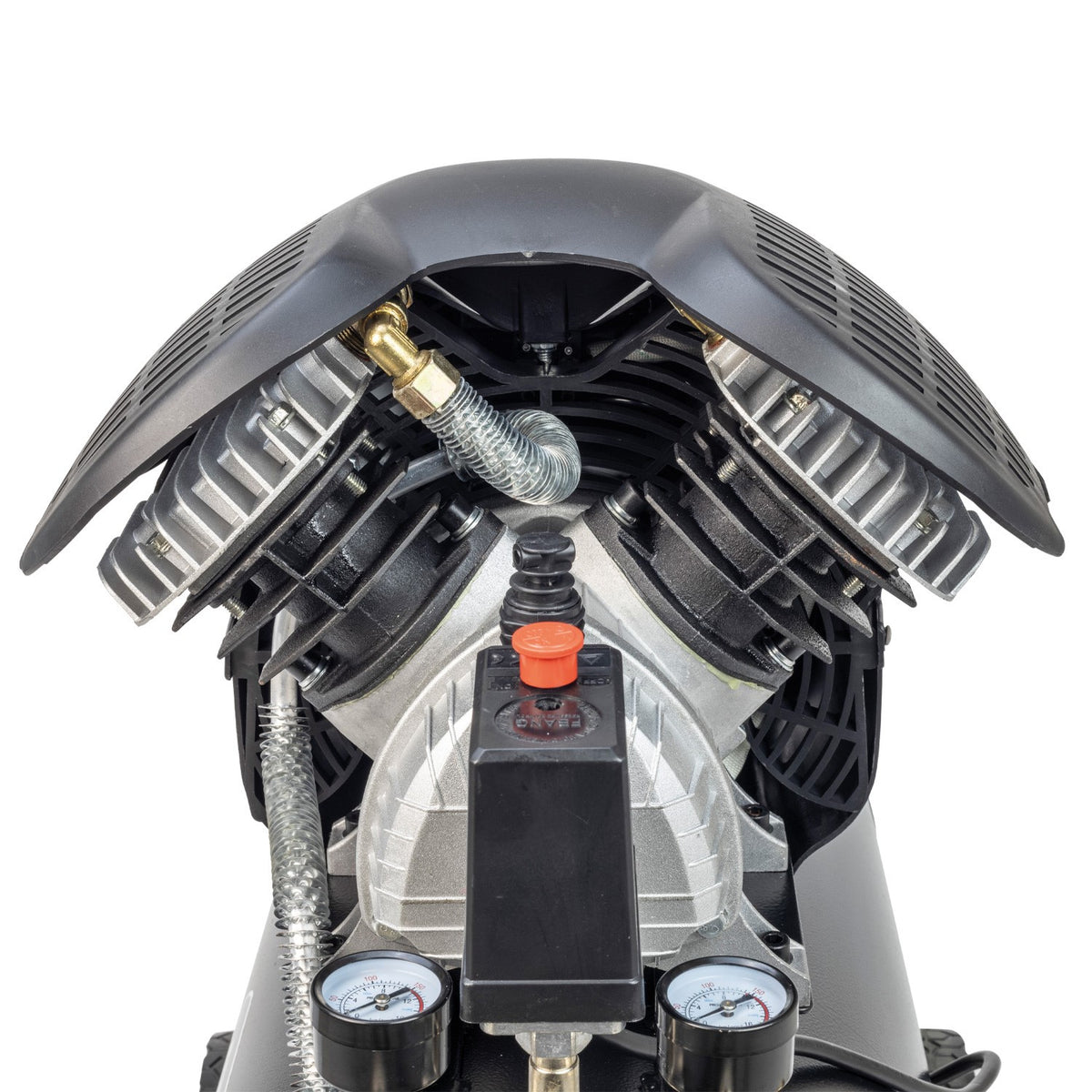 SIP DDVT 3HP 100ltr V-Twin Direct Drive Compressor - 06455