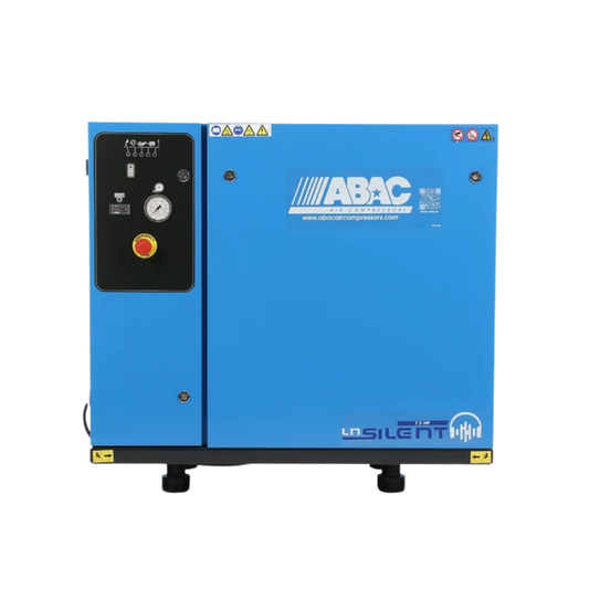 ABAC LN2 B7000 0 T7.5 DOL Base Mounted Silenced Air Compressor 400 Volt 38 CFM - 4116026396