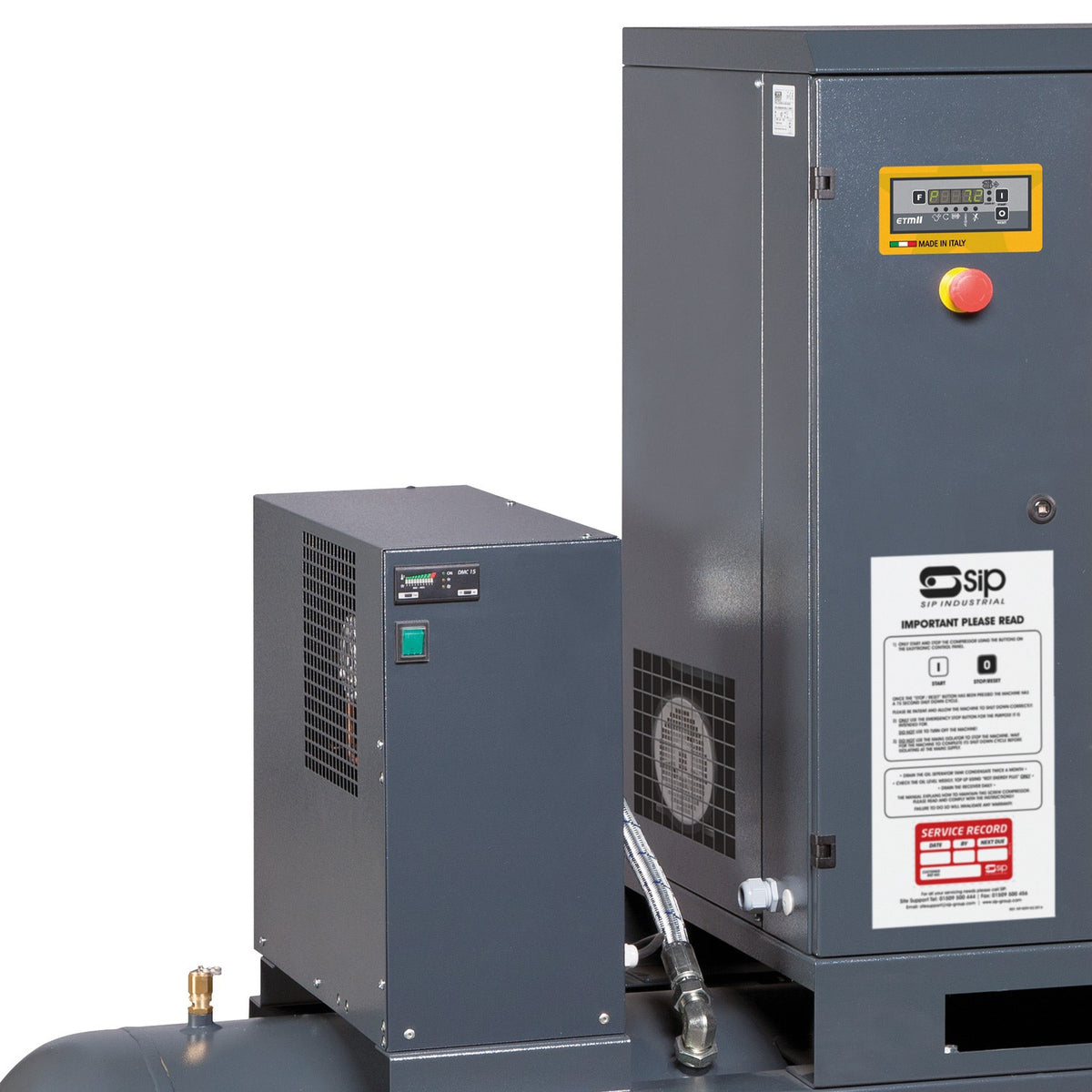 SIP RS08-10-270BD/RD Rotary Screw Compressor - 06322