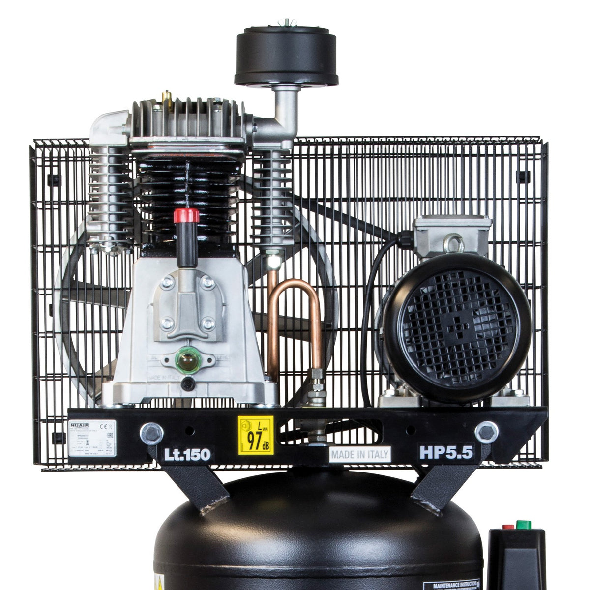 SIP VN5.5/150-TB Vertical Belt Drive Compressor - 06335