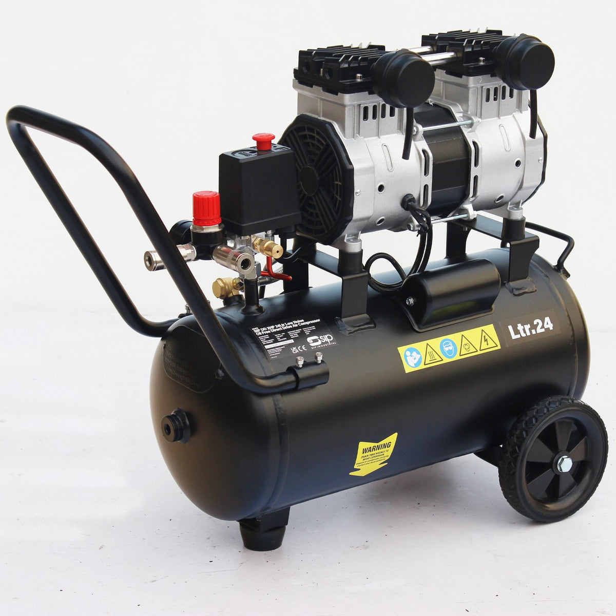 SIP AIRMATE® 24L 2hp Low Noise Compressor - 05478