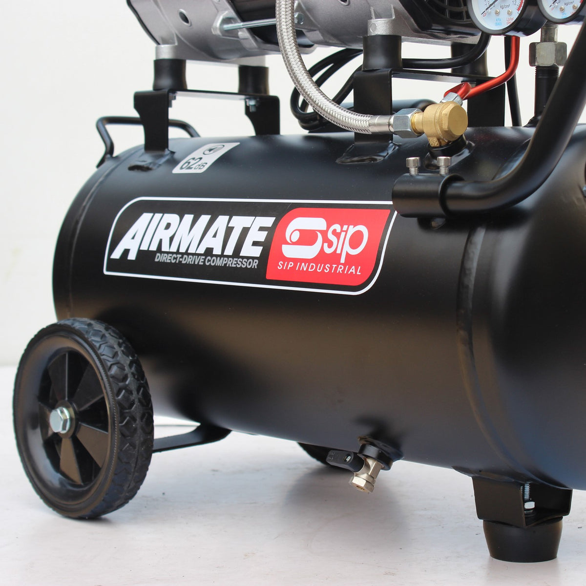 SIP AIRMATE® 24L 2hp Low Noise Compressor - 05478