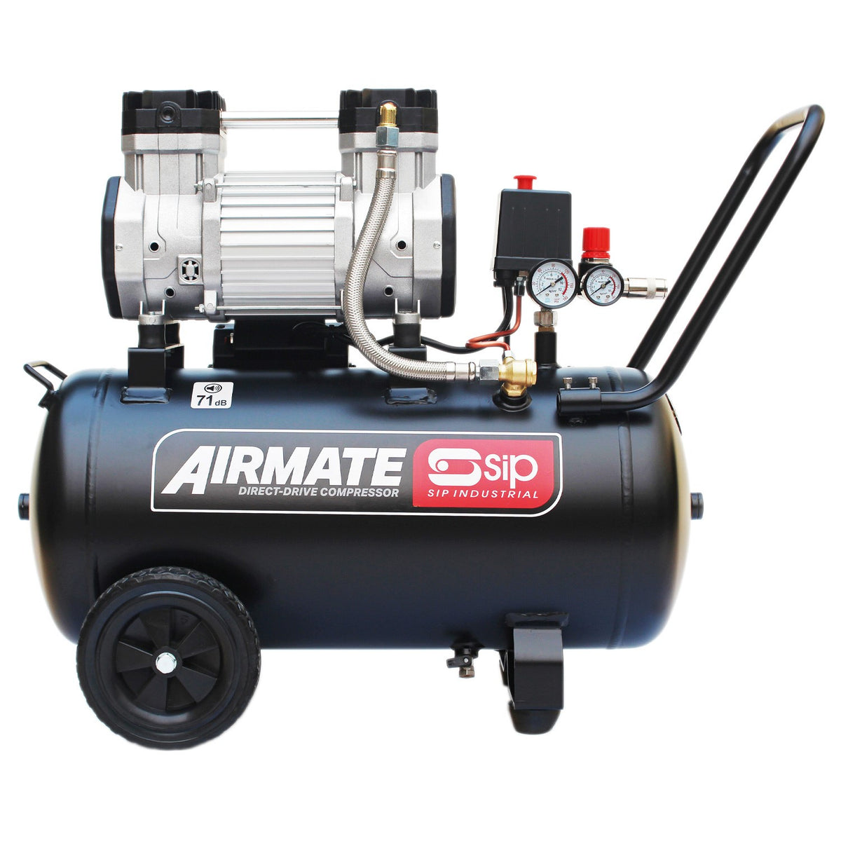 SIP AIRMATE® 50L 3hp Low Noise Compressor - 05480