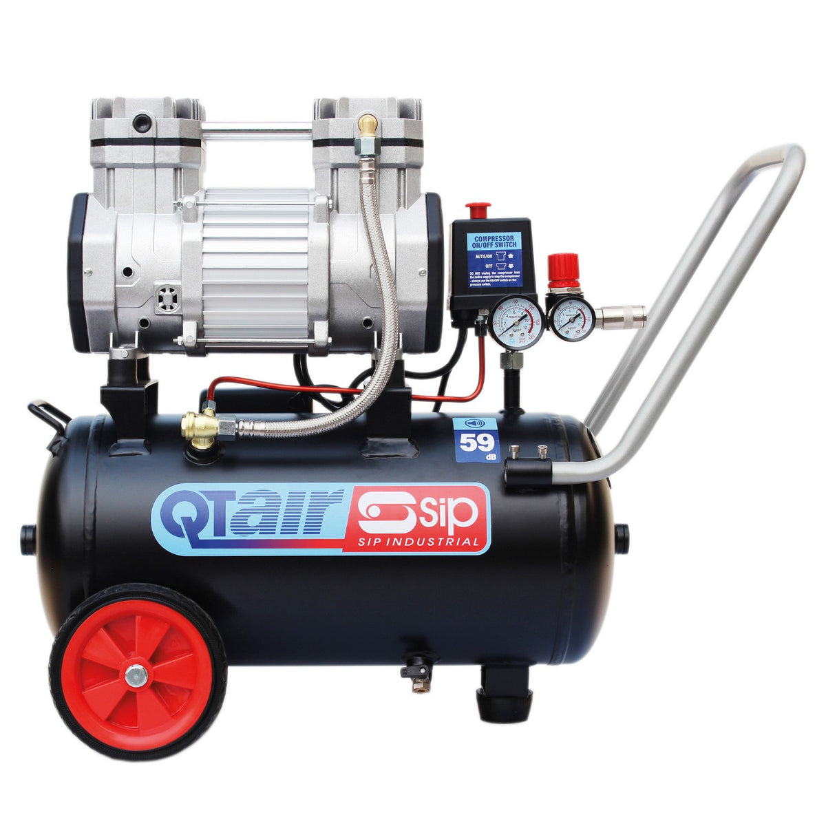 SIP QT DD 1.5hp 24ltr Ultra Low Noise Compressor - 05491