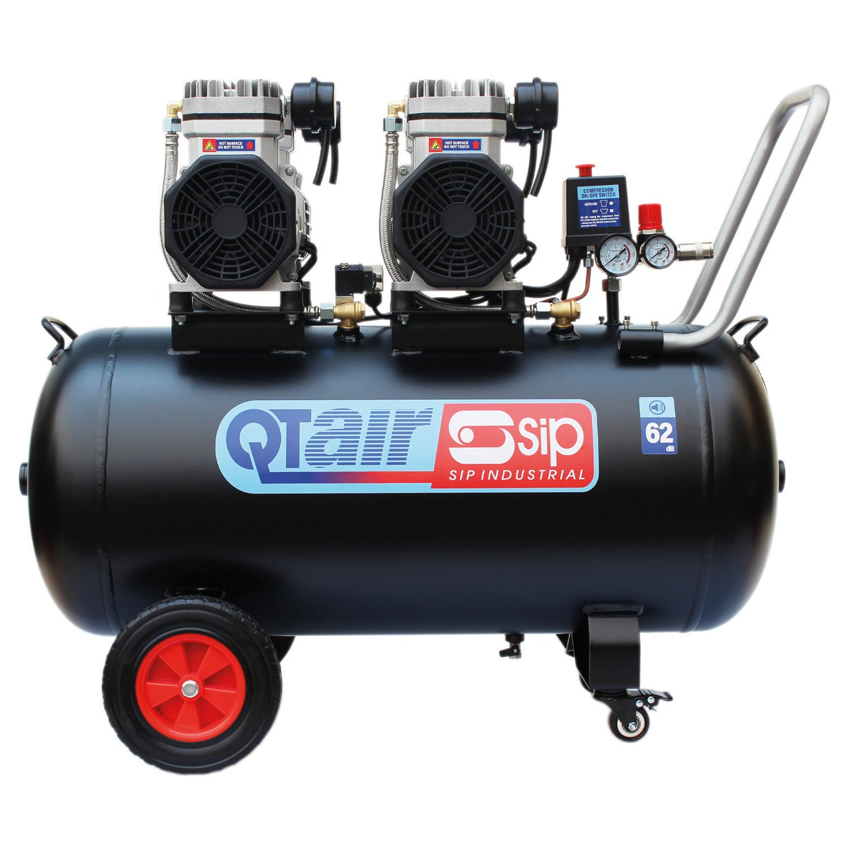 SIP QT DD 3hp 100ltr Ultra Low Noise Compressor - 05494