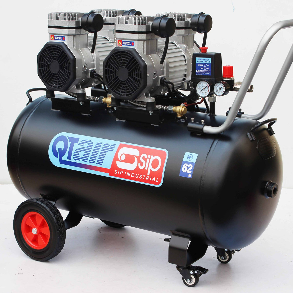 SIP QT DD 3hp 100ltr Ultra Low Noise Compressor - 05494