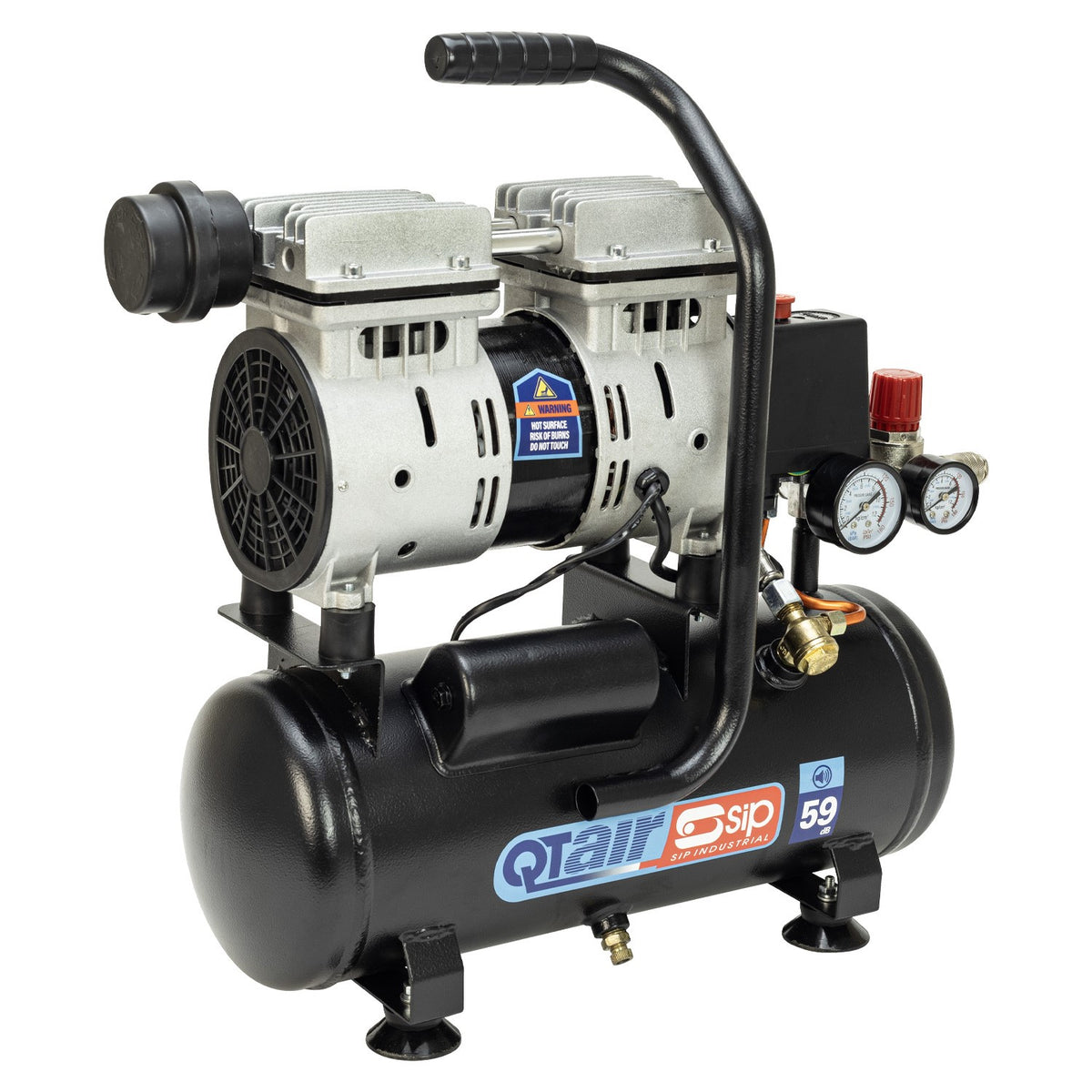 SIP QT DD 6ltr Ultra Low Noise Compressor - 05398