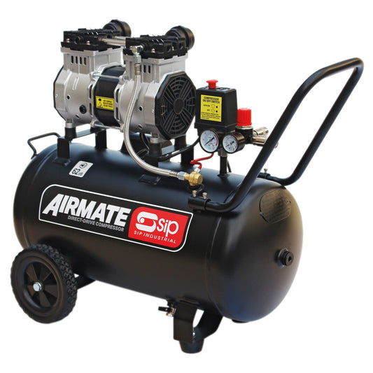 SIP AIRMATE® 50L 2hp Low Noise Compressor - 05479