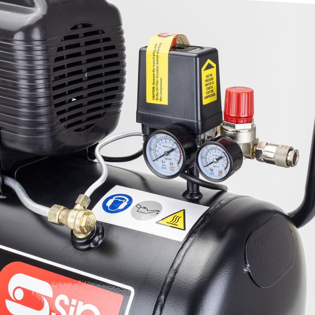 SIP AIRMATE® 50L 2hp Oil-Lubricated Compressor - 06459