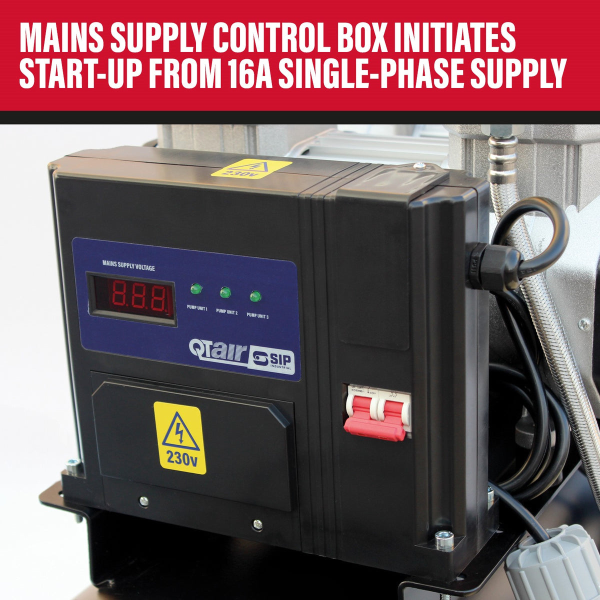 SIP QT DD 4.5hp 150ltr Ultra Low Noise Compressor - 05497