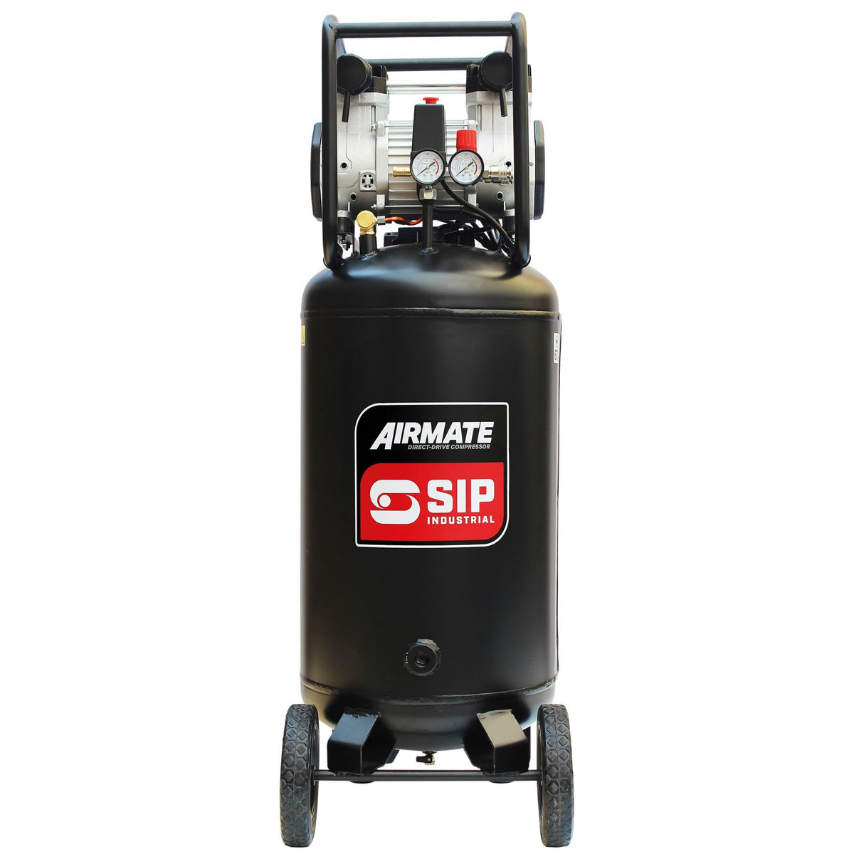 SIP AIRMATE® 100L 3hp Low Noise Vertical Compressor - 05484