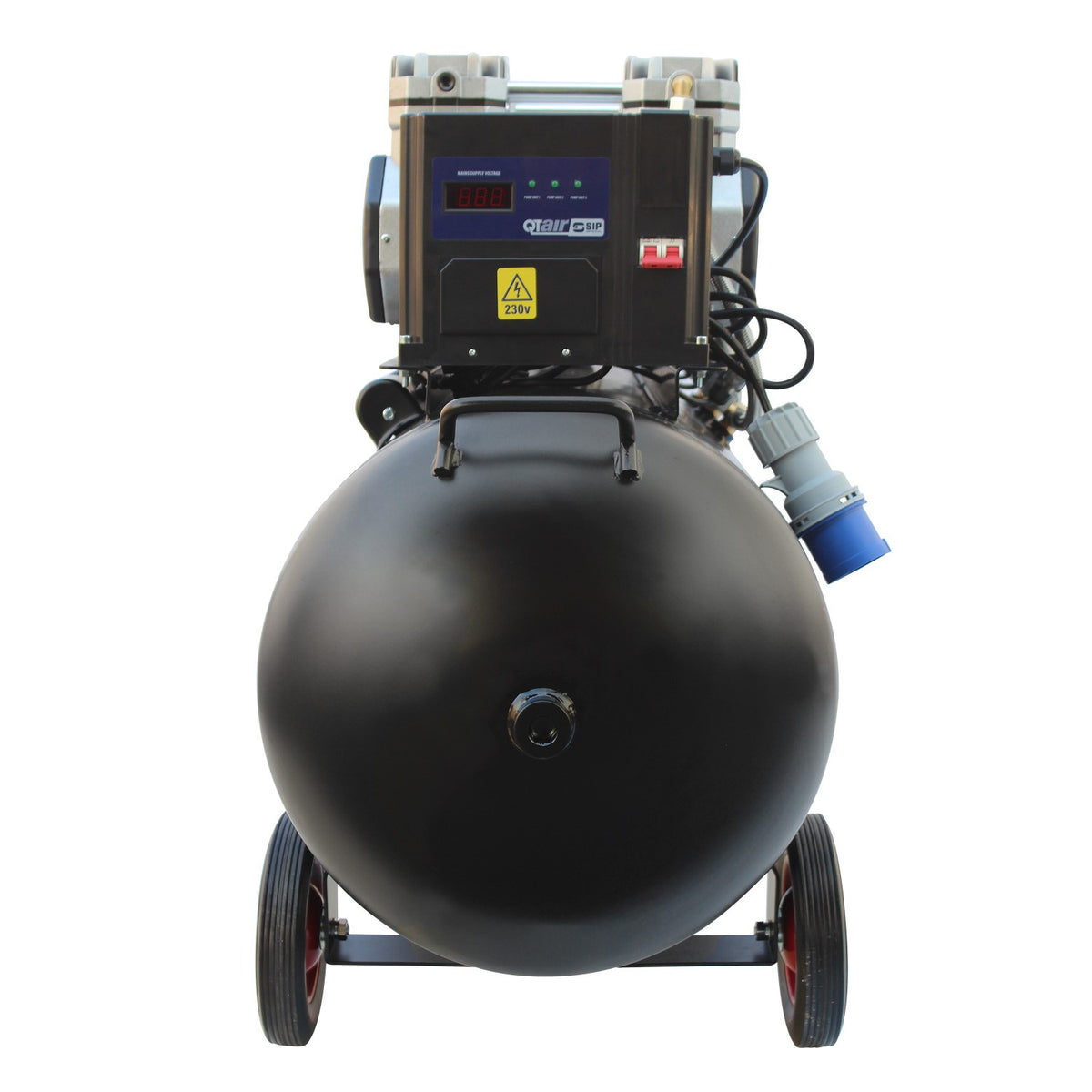 SIP QT AIR DD 4.5hp 200ltr Compressor & Hose Reel - 05498AHR15
