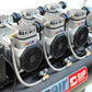 SIP QT AIR DD 4.5hp 200ltr Compressor & Hose Reel - 05498AHR15