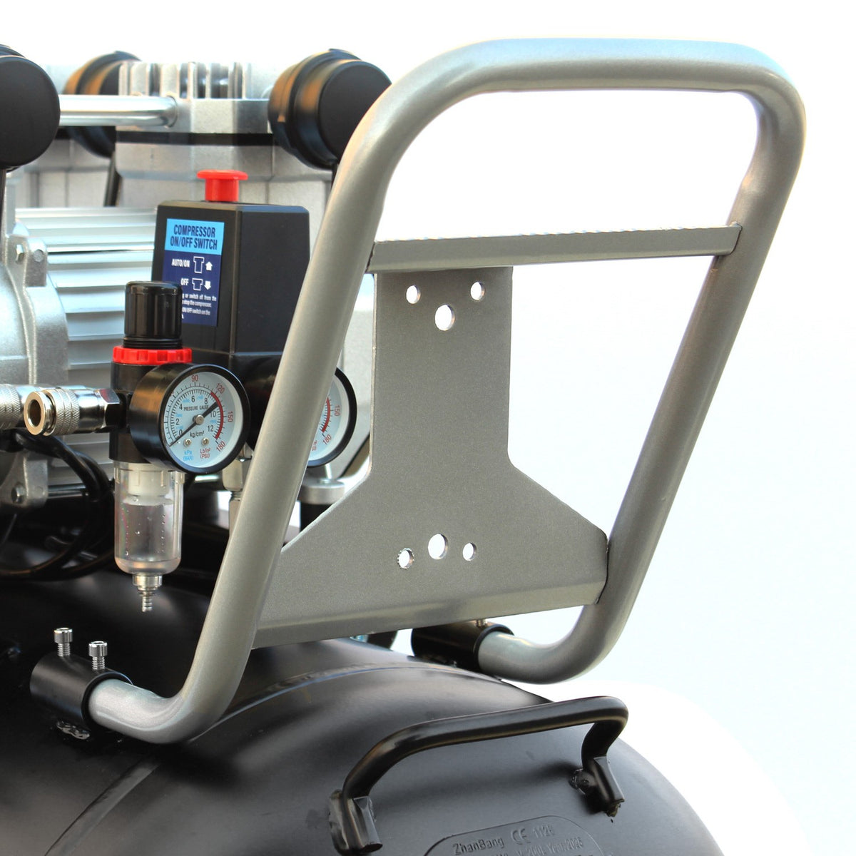 SIP QT AIR DD 4.5hp 200ltr Compressor & Hose Reel - 05498AHR15
