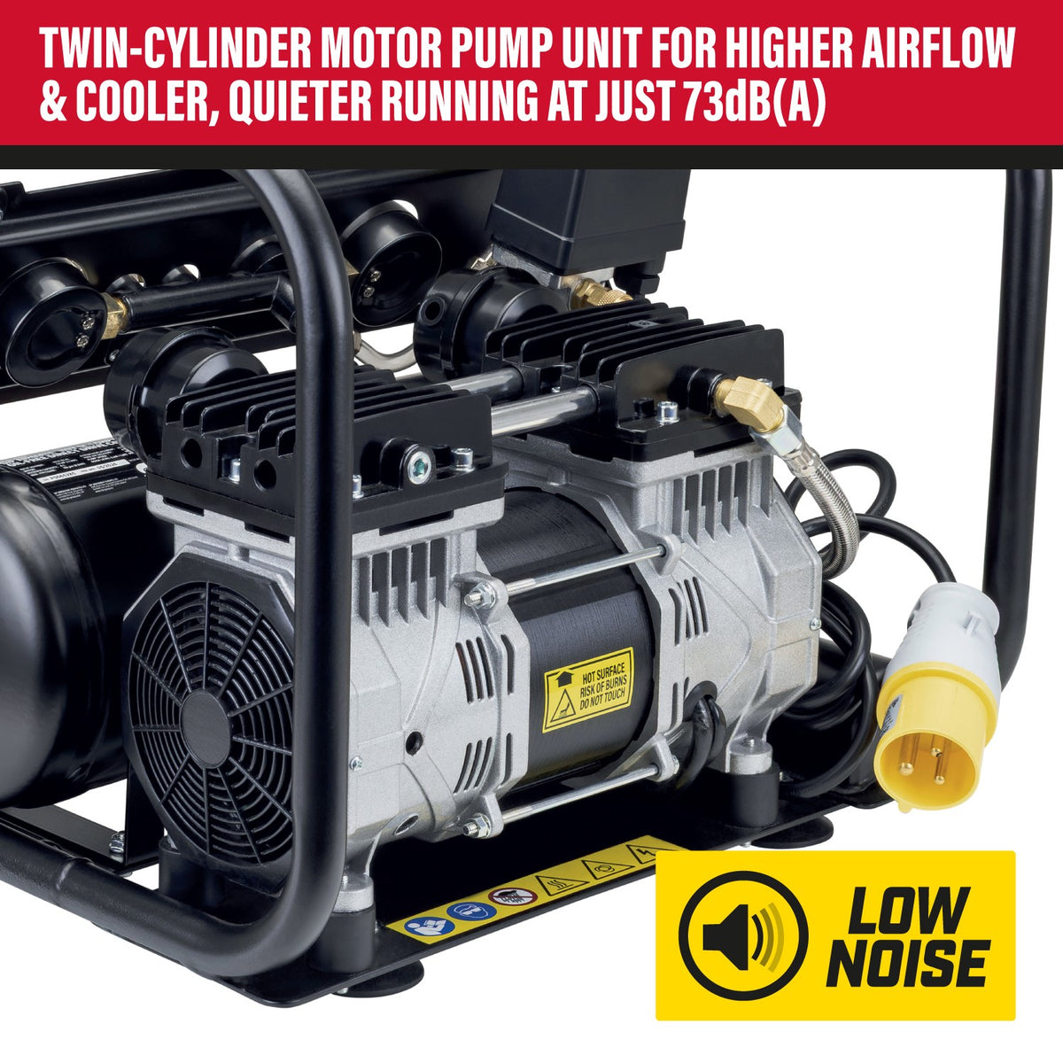 SIP 110V 6L Low Noise Direct Drive Compressor - 05870
