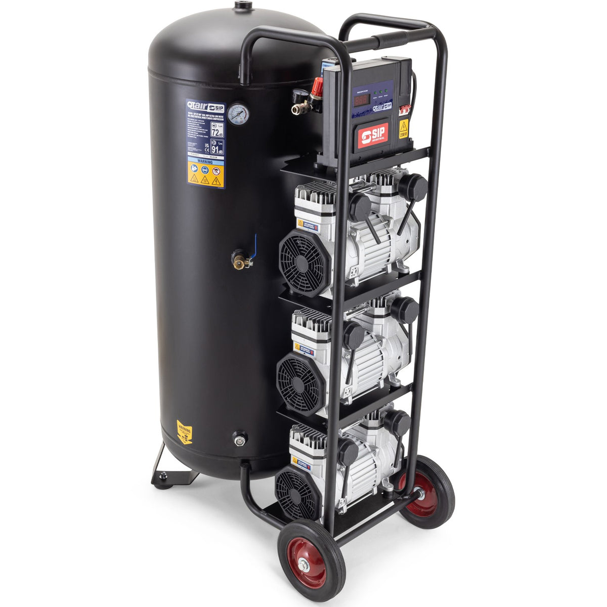 SIP QT AIR® 200L 6hp Ultra Low Noise Compressor - 05496