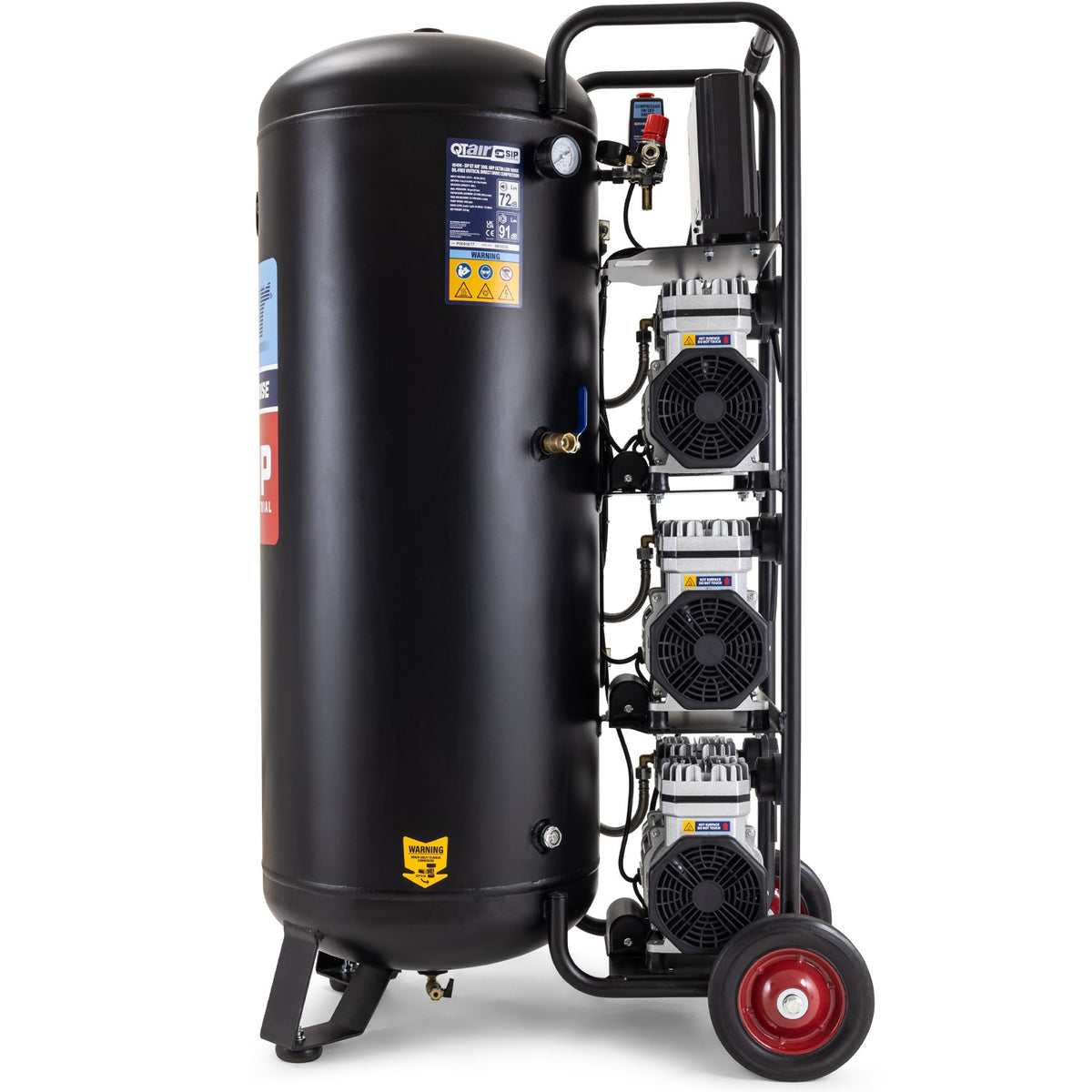 SIP QT AIR® 200L 6hp Ultra Low Noise Compressor - 05496