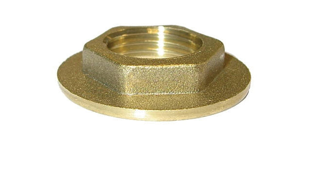 1/4" Brass Back Nut - BF 3475