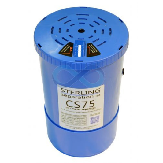 Compressed Air 75 CFM (2.1 m3/min) Oil/Water Condensate Separator - CS75