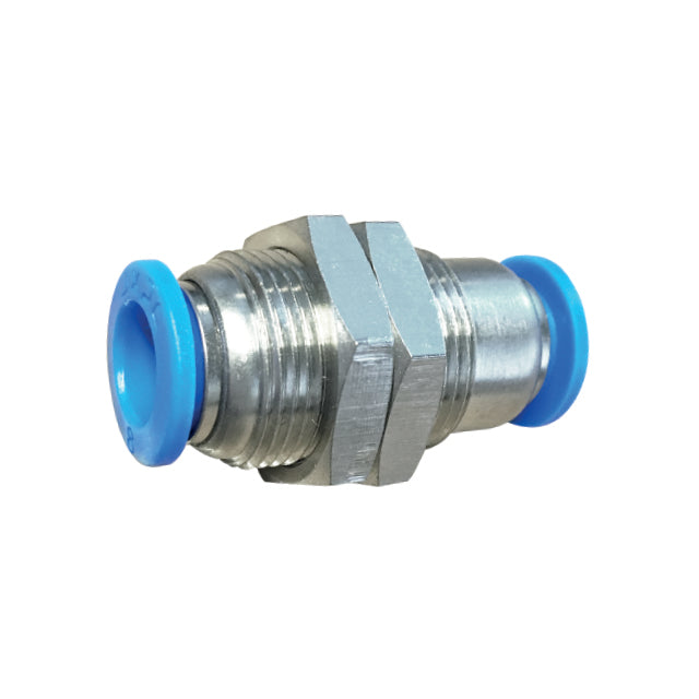 10mm Bulkhead Connector - Push-in Fitting. JPM