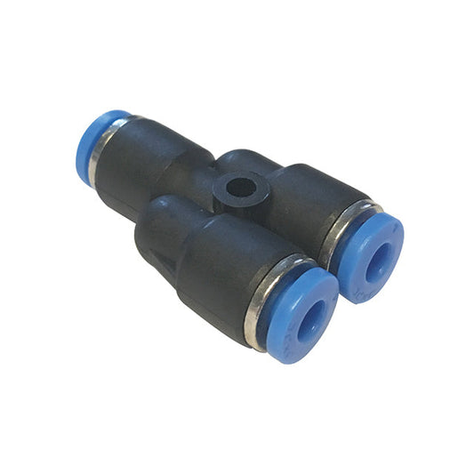 12mm Equal Y - Push-in Fitting. JPY