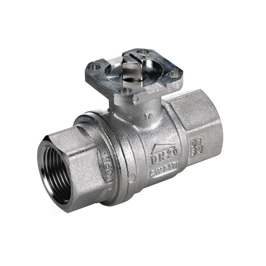 2 1/2" RUB Brass Ball Valve  EN331 Gas Approved  ISO Top  VS 4502