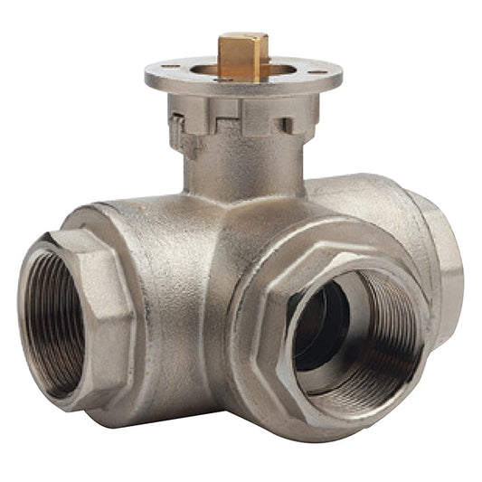 1 1 4brass ball valve 3 way t port iso top lv4511l