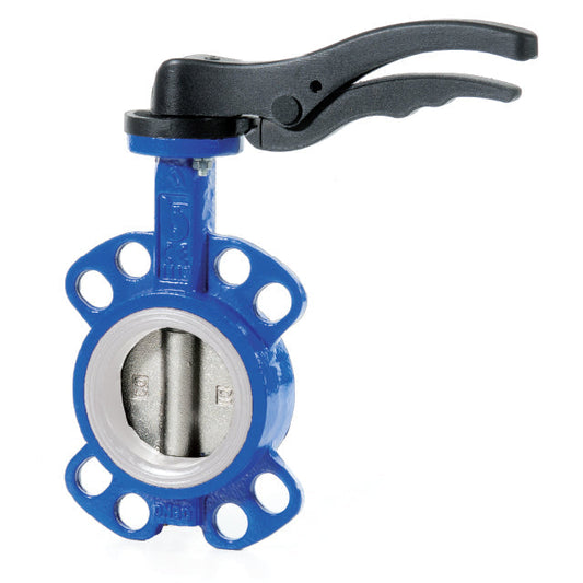 24 brandoni multi flange wafer pattern butterfly valve stainless steel disc ptfe liner vs9927