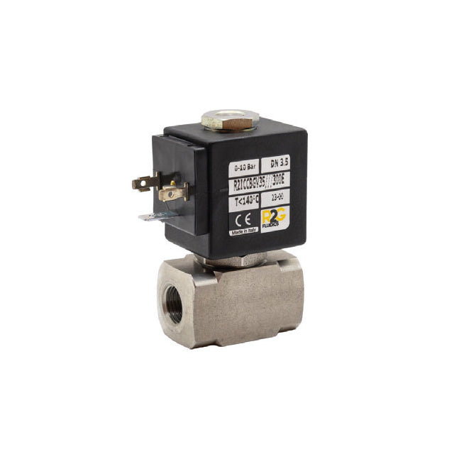 1/4" RAC1 Stainless Steel Solenoid Valve – Direct Acting 2/2 – Viton Diaphragm. RI C1