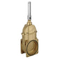 6" Brass Vacuum Tanker Gate Valve with Hydraulic Jack - RIV34