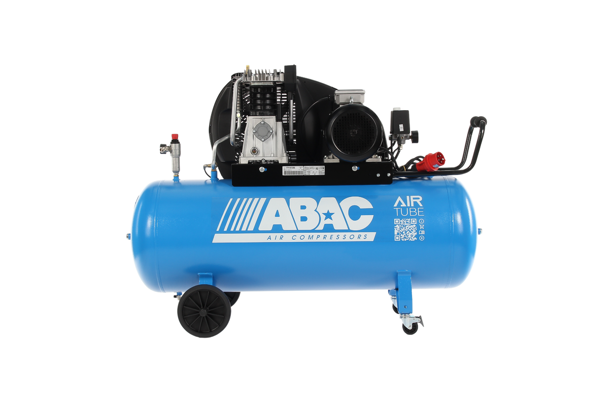 ABAC Expert EXP A49B 200 CT4 UK Belt Drive Compressor with 200-litre tank