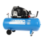Portable ABAC compressor with retrofit lockable swivel wheels and extended handle