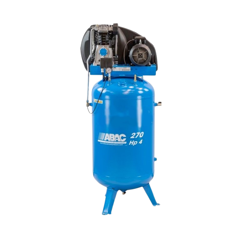 ABAC Expert EXP A49B 270V CT5.5 UK Belt Drive Compressor with 270-litre vertical tank