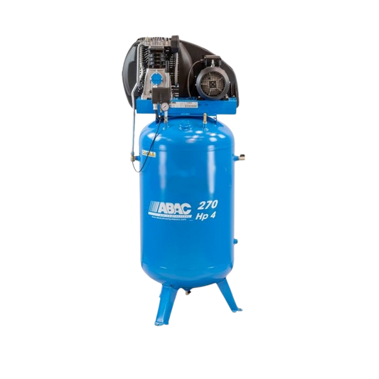 ABAC Expert EXP A49B 270V CT5.5 UK Belt Drive Compressor with 270-litre vertical tank
